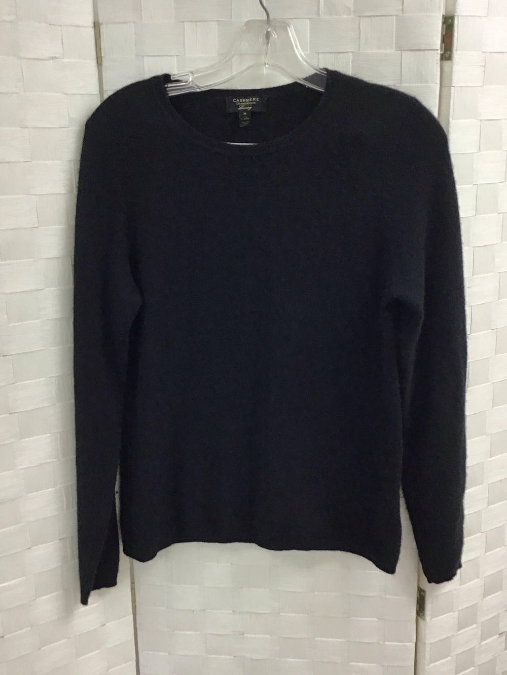 Cashmere Crewneck Sweater - Black